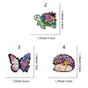 Perfect Present Flower Animal Brooch for Celebrations Like Birthdays Anniversaries Conveying Messages and Wishes