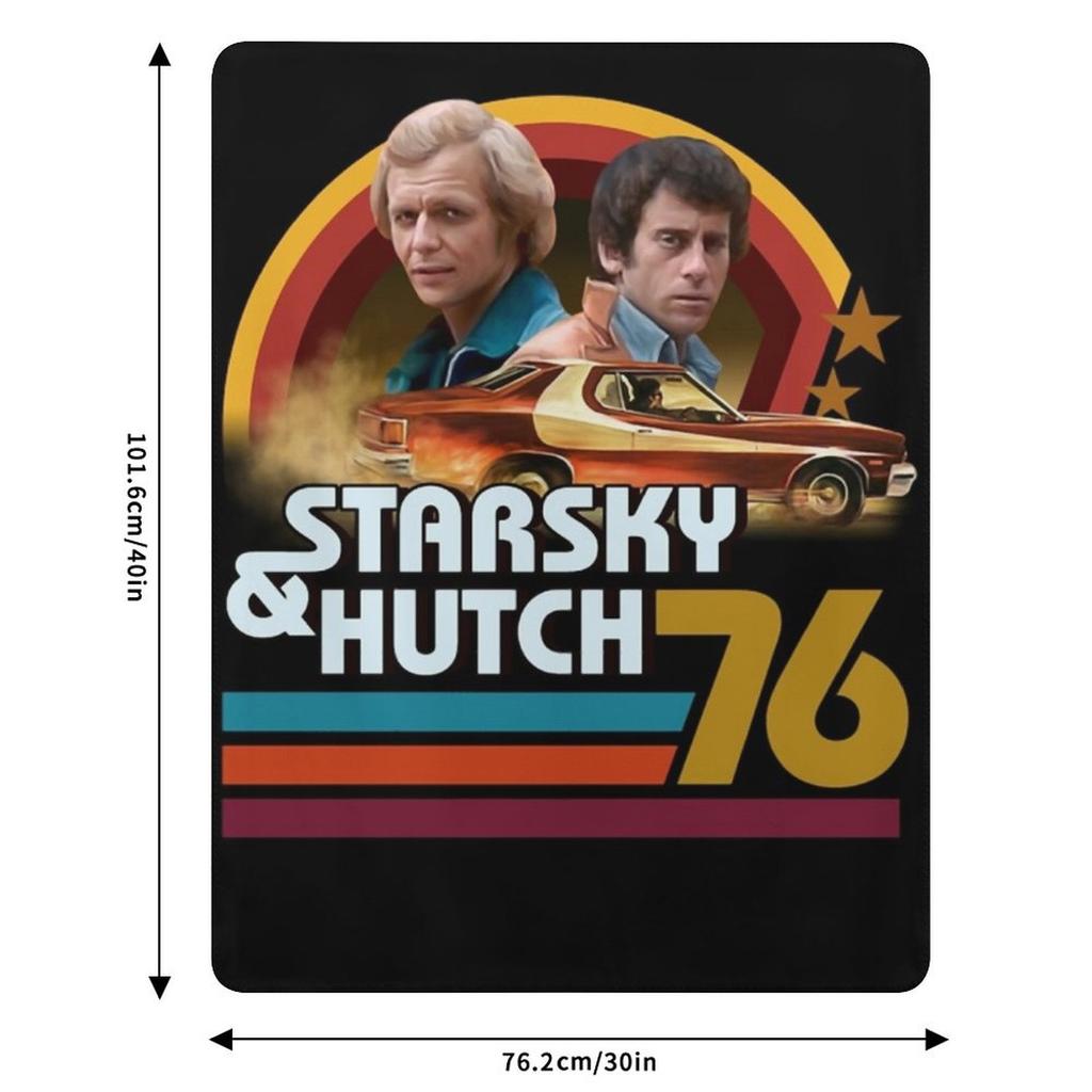 Starsky and Hutch Throw Blanket Stylish Couch Blanket for Home Living Room