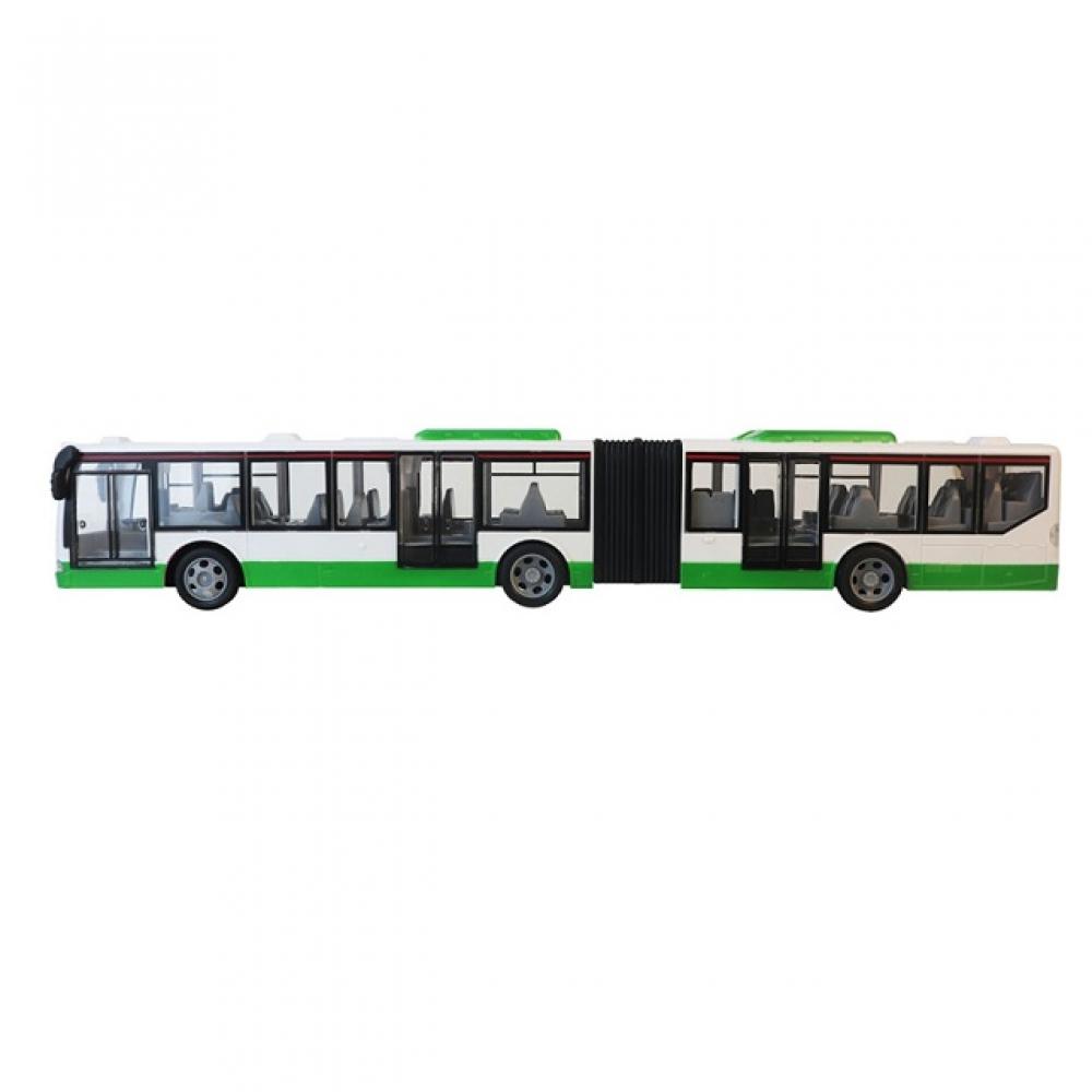     27mhz R C aRtiCulated Bus  White GReen  Dk Dy 666 676a G