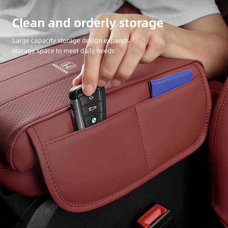 Memory Cotton Car Armrest Cushion Armrest Box Heighten Pad For Honda Civic Accord Fit Jazz Pilot CRV Odyssey Passport City HRV ajv256