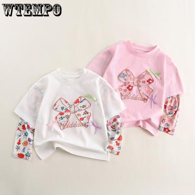 Sommer T-Shirt für Baby Mädchen Sommerkleidung Eisärmel Sonnenschutz Oberteil Kinder Sommerkleidung