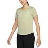 Nike Set in Sleeve Running T Shirt Women's Light Olive Green DM7778-371