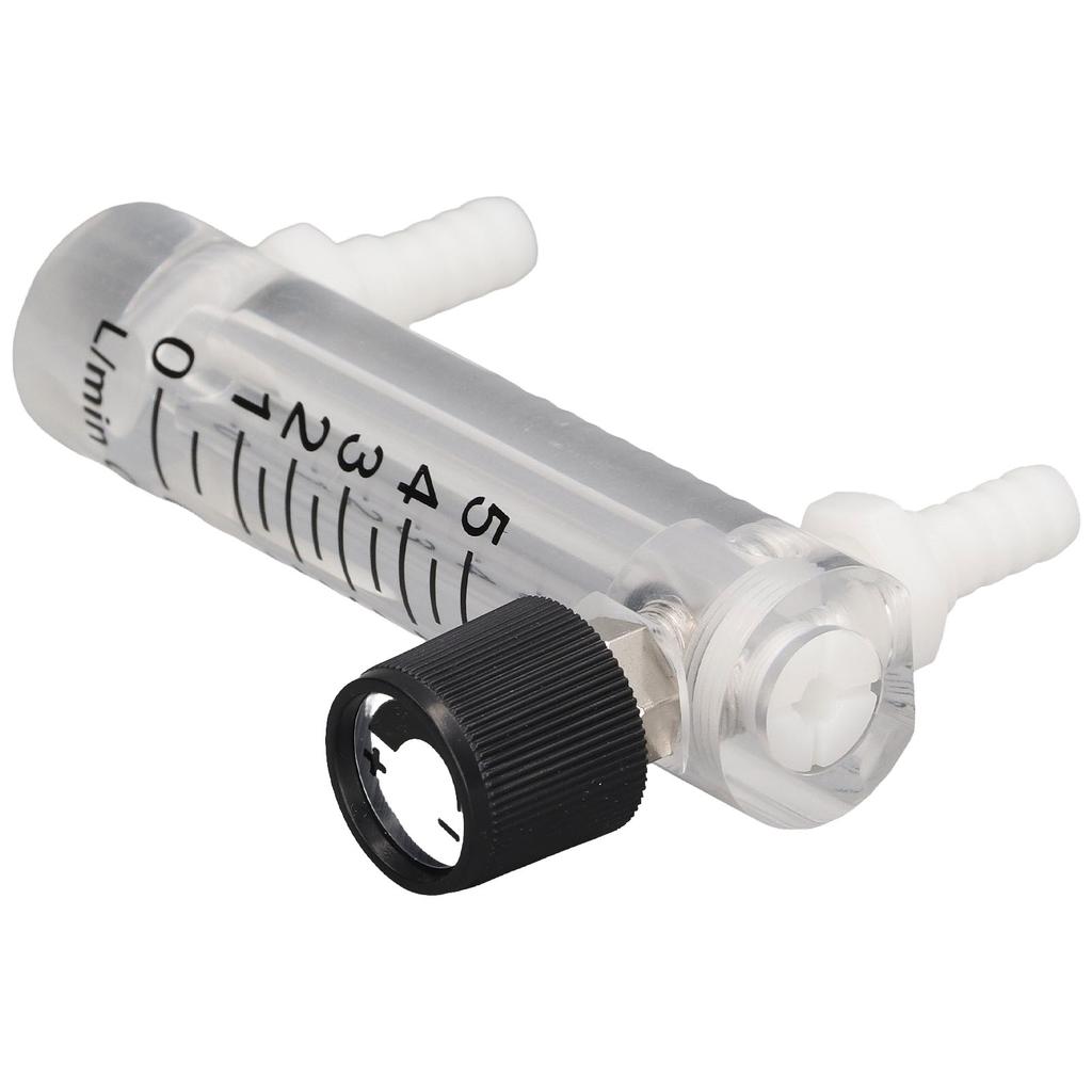 0‑5LPM Adjustable Air Flow Meter High Accuracy Flowmeter with Scales Panel Mount Type