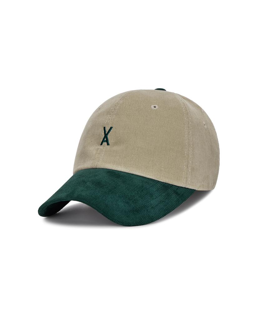 Bajal Va Corduroy Two-Tone Ball Cap Green
