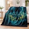Avatar Flannel Throw Blanket Soft Warm Cozy For Sofa Bed Indoor Home Bedroom Use