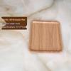ZISIZ Rubberwood Serving Tray
