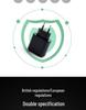 5V2A Fast Charger with Three Ports & Digital Display - Compatible with Apple, PDQC; UK & EU Plugs