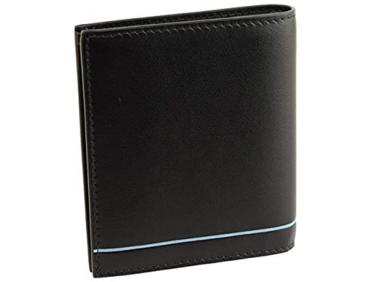Faltbare Bifold Steckdose 2mo004 [Prada] Geldbörse, Geldbörse, Scheintasche, Herren [Produkt] (Schwarz)