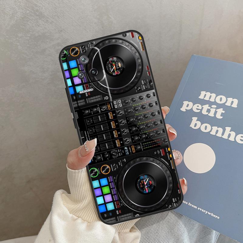 DJ Mixer Deck Controller Case For Xiaomi 15 14 Ultra 13T 14T 15T Pro 17 Pro Max POCO X7 Pro X5 X6 F5 F6 F7 F8 Cover