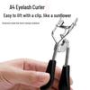Multi-Function Eyelash Curler Set: 3-in-1 Eyelash Card, Eyeliner Shield, and Eyebrow Brush