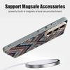 Custodia Geometrica con Texture in Tessuto per Samsung S26 Edge S25 FE S24 Plus S23 S22 Ultra A15 A16 A17 A35 A36 A37 A54 A55 A56 A57 5G Cover Ibrida Magnetica Opaca