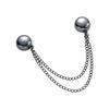 Multi-Function Shorten Trouser Clip Button Tassel Chain Cuff-link Leg Cuff Fixing Pin  Skirts