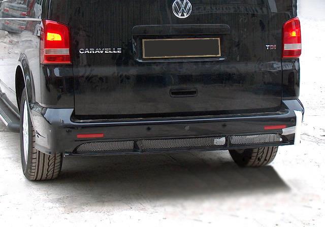 

Rear bumper trim ABT (for painting) for Volkswagen T5 2010-2015