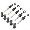 Windscreen Screws Nuts Kit Accessories with Gasket Motorcycle Fairing Bolts for Glide Sturdy