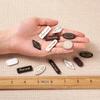100PCS Handmade Wooden Tags Label Links Wood Decorative Buttons Embroidered Garment Label for DIY Sewing Knitting
