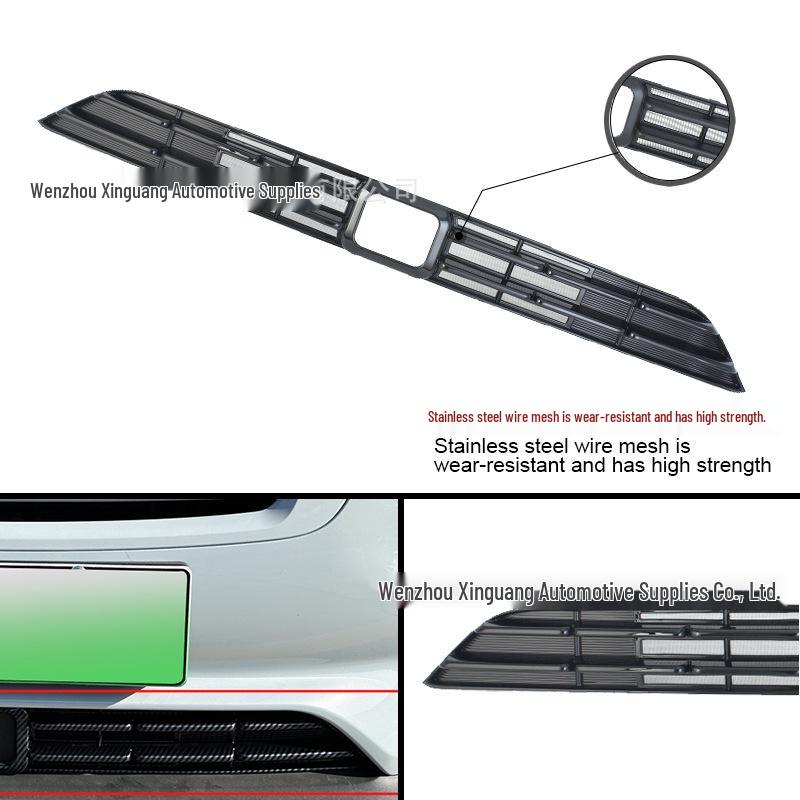 Leapmotor T03 2023-2024 Windshield Insect Net Exterior Trim, Black Carbon Fiber Mod.