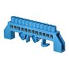 Insulated Terminal Block N, 8 Wires, Blue