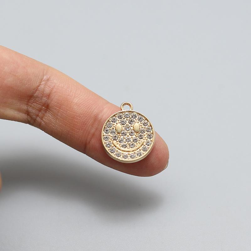 Fibbie Perforate in Metallo con Nomi Inglesi per Abbigliamento Fatto a Mano, Braccialetti e Collane