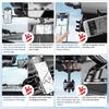 AJW-Support Téléphone Rétroviseur Voiture Universel Multifonctionnel Support Téléphone De Voiture Rotatif Et Rétractable Pour[1085]