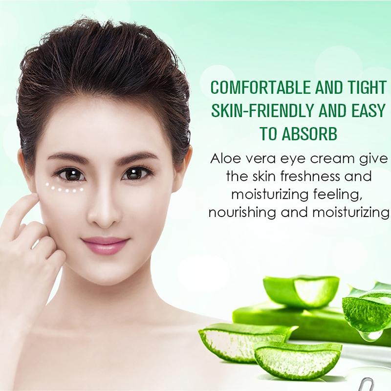 Krem pod oczy Aloe Vera Anti Wrinkle Remover Dark Circles Eye Essence przeciw obrzękom Anti Aging