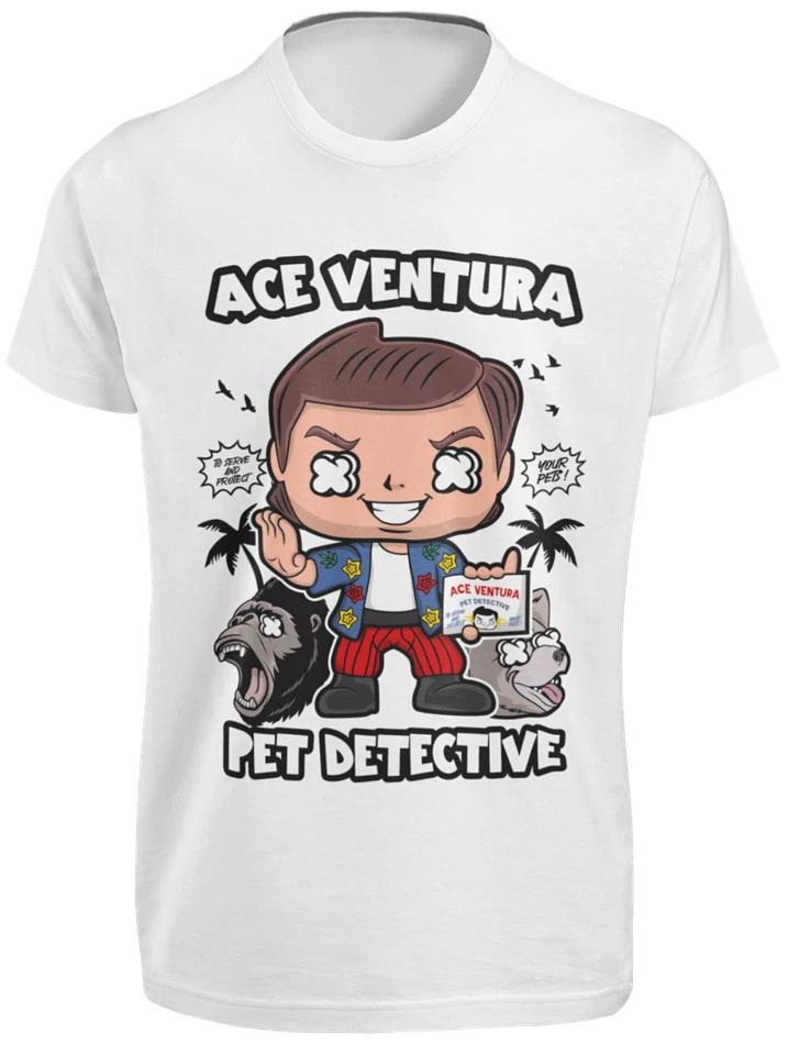 Ace Ventura Pet Detective T SHIRT S-3XL Funny 90s Comedy movie Jim Carrey TEE XL