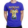 Funny Sam Kerr Australia Soccer T-Shirts for Men Crewneck 100% Cotton T Shirts Matildas Short Sleeve Tees Plus Size Clothing