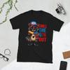 Funny Raccoon 4th Of July USA Men Women Chill The Fourth Out T-Shirt