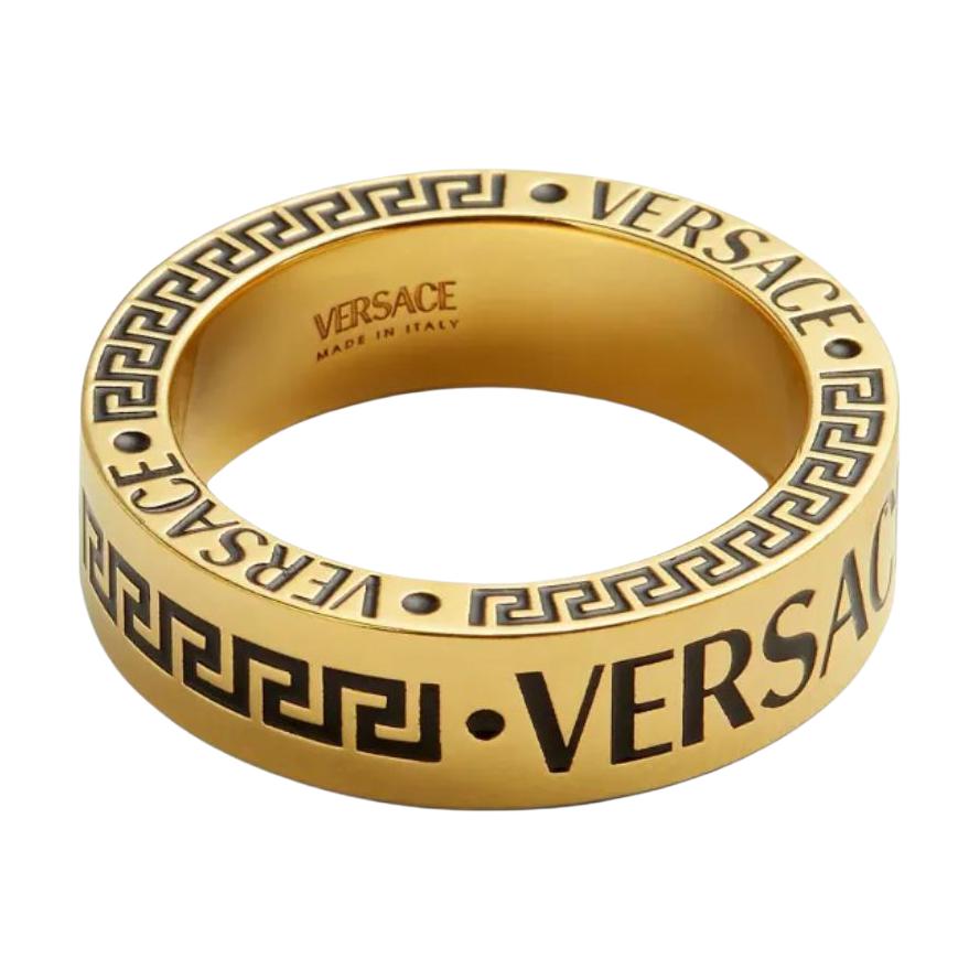 

Versace Original Design Metal Ring Men accessories Gold 10202591A00638 7