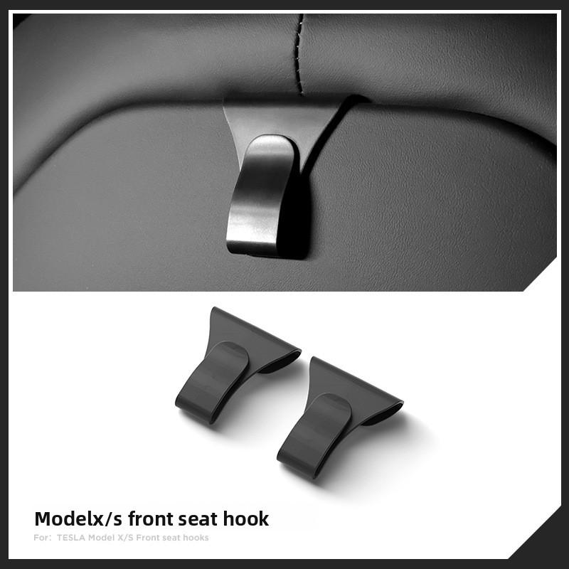 Car Sticker For Tesla Model X Model S 2023 Front Seat Hook Car Concealed Multi Functional Hook Interior Car Accessories Tools Mo