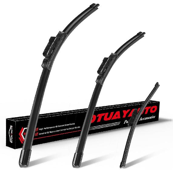 OTUAYAUTO 22"+22" Windshield Wiper Blades Replacement for Chevrolet Silverado 1500 2500 3500 1999-2006 2019-2024 Front Window Wiper Fit Factory