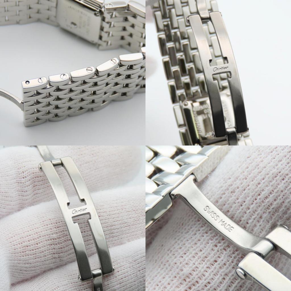 Used CARTIER Watches Ryuban 2420 Stainless Steel Silver Shell dial