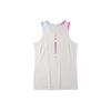 Li Ning Sports Basketball Series Logo Print Gradient Mesh Breathable Training Vest Men Vests Cloud-White AAYR391-1