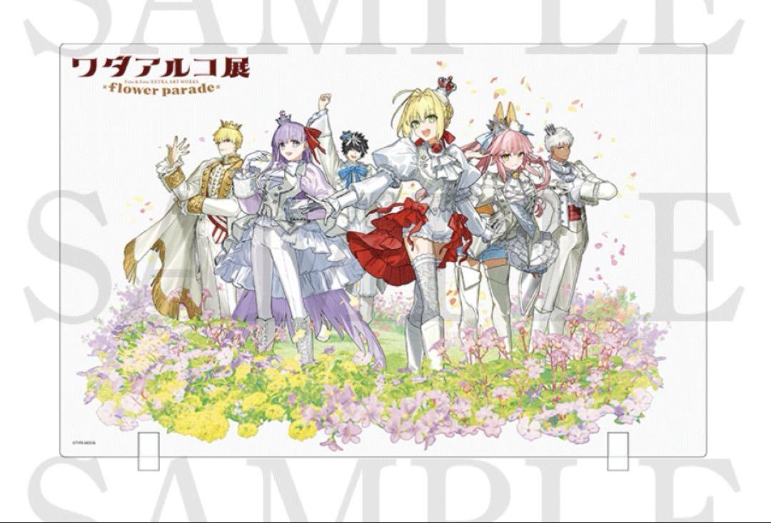 

[Б/У] Выставочная акриловая доска Вада Арко Fate/stay Night Значок Карта Бонусная подставка