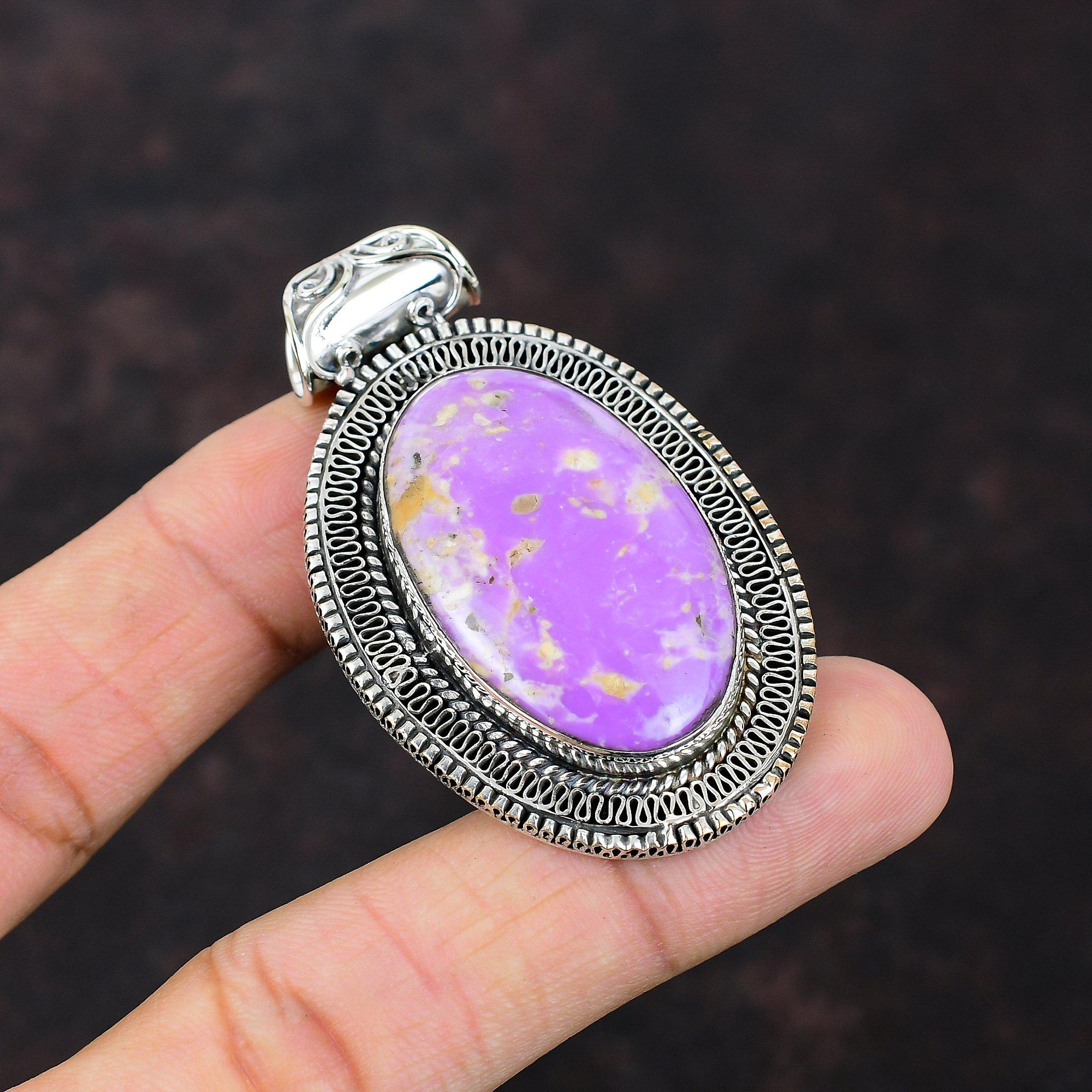 

Подвеска из драгоценного камня с фосфосидеритом. Подвеска ручной работы. Подвеска из стерлингового серебра 925 пробы. Винтажный дизайн. Подвеска из фосфосидерита. Ювелирные изделия. Подарок для матери.