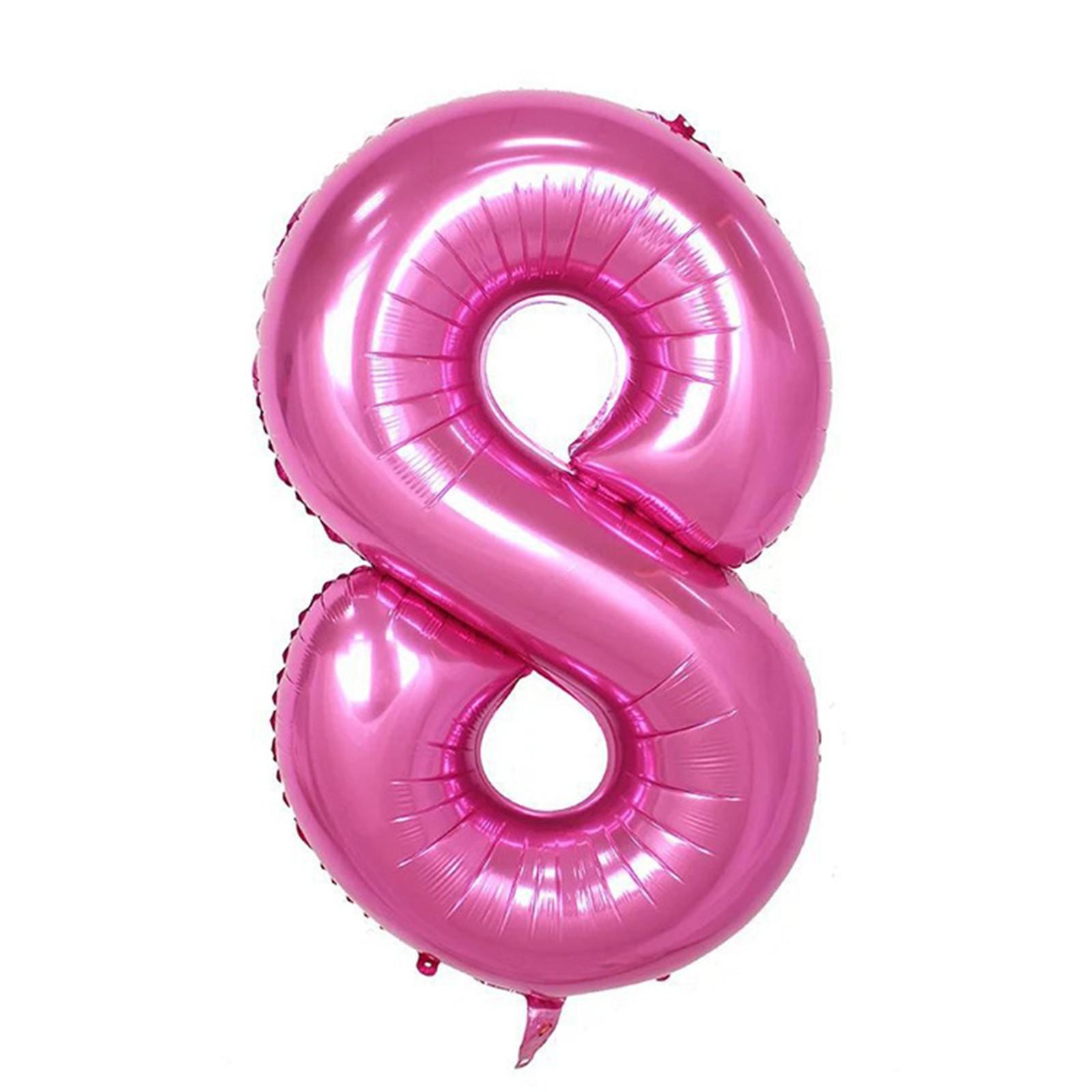 

40 Inch Giant Red Number Large , Birthday Decoration, Party, Anniversary Item Decoration One Size