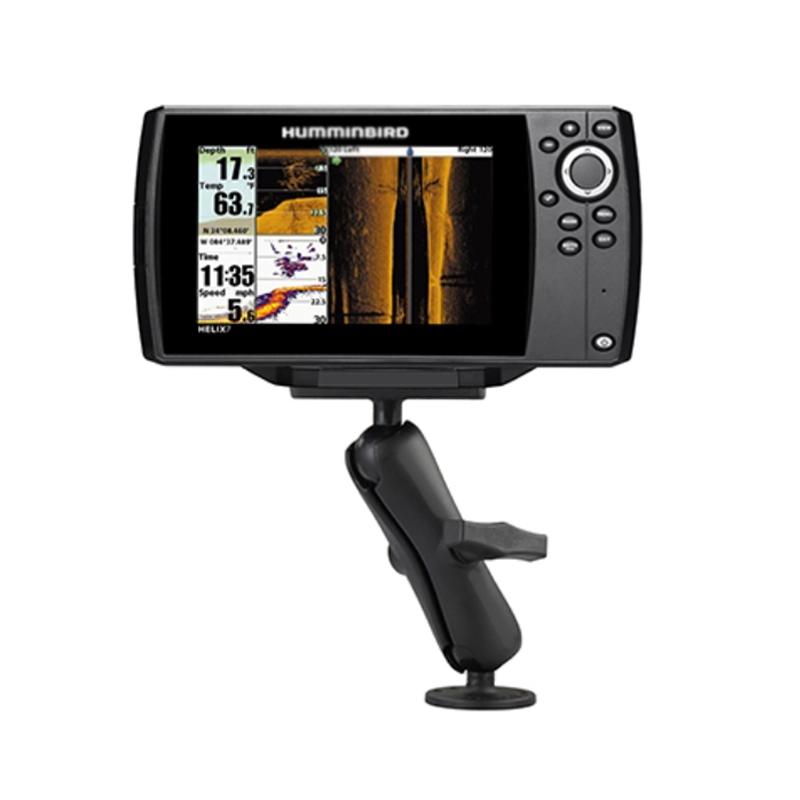 1.5" Ball Fishfinder Mount and Universal Mounting Plate with 15cm Double Socket Arm for Boats/kayak  Compatible with Garmin