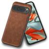 For Google Pixel 9 Pro XL 9 8 7 Pro 8A Premium PU Leather Phone Case Scratch-Resistant Solid Color Cover for Google Pixel 9 Case