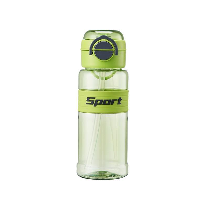 Space Themed Plastic Water Bottle With Leakproof Seal For Students And Outdoors