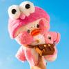 30cm Kawaii Lalafanfan Duck Plush Toy Cartoon Lalafanfan Duck Doll Soft Stuffed Animal Plushie Birthday Gifts For Girl Children