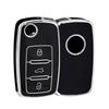 Car Key Case Cover Keychain for Volkswagen Key Sleeves Langyi Sagitar Jetta Weiling Bora Tiguan VW Keychain for Car Key Case