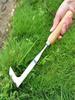 1Pc, Stainless Steel Gap Weeding Tool, L-Shaped Multi-Purpose Garden Hand Tool, 13.5inch, Metal Handle, for Weed Removal In the Yard, Terrace, Car