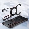 Dropshipping Low Moq Antishock Luxury Rotatable Aluminum Magnetic Metal Frameless Phone case Stand for Samsung S26 Ultra S25 S24