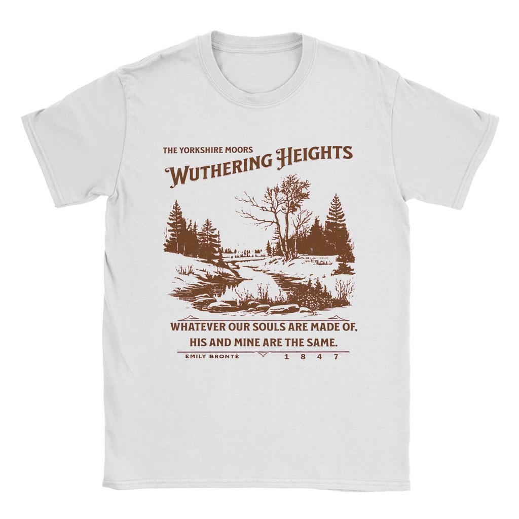 Wuthering Heights TShirt Summer Cotton T Shirts For Unisexs Hip Hop Printed Tee Shirt Short Sleeve Classic Clothes