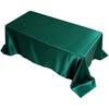 Satin Tablecloth and Table Runner, Polyester Table Cover for Wedding, Party, Christmas, Birthday, Hotel Decoration, 145305/57120