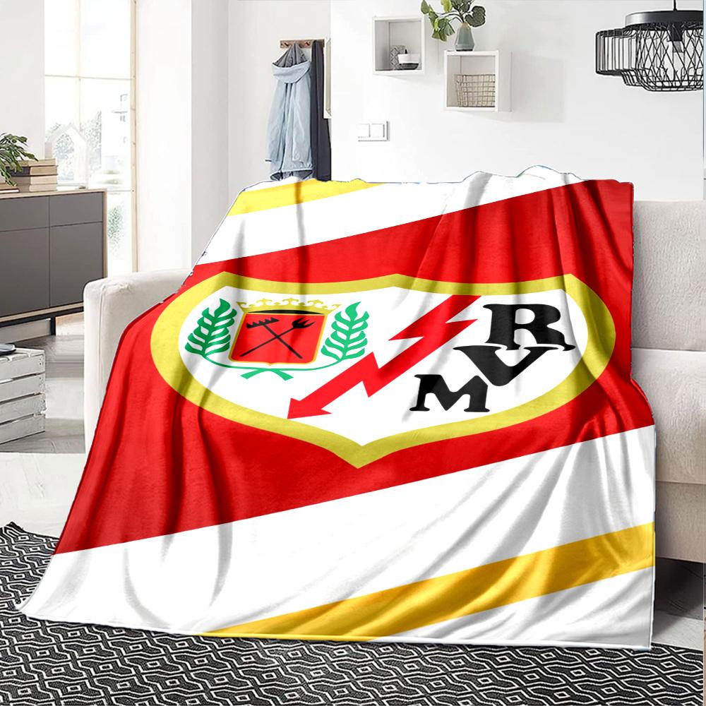 Rayo Vallecano Blanket, High quality Comfortable for All Seasons, Home Decor, Warmth and Comfort