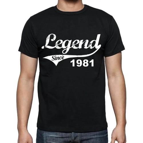 Men s Graphic T-Shirt Legend since 1981 - Legend since 1981 - Gift for S разноцветный
