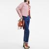 New LONGCHAMP Le Pliage Re Play Leather With Canvas And Polyamide One Shoulder Handbag Small Women's Carrot 10202HCCP69