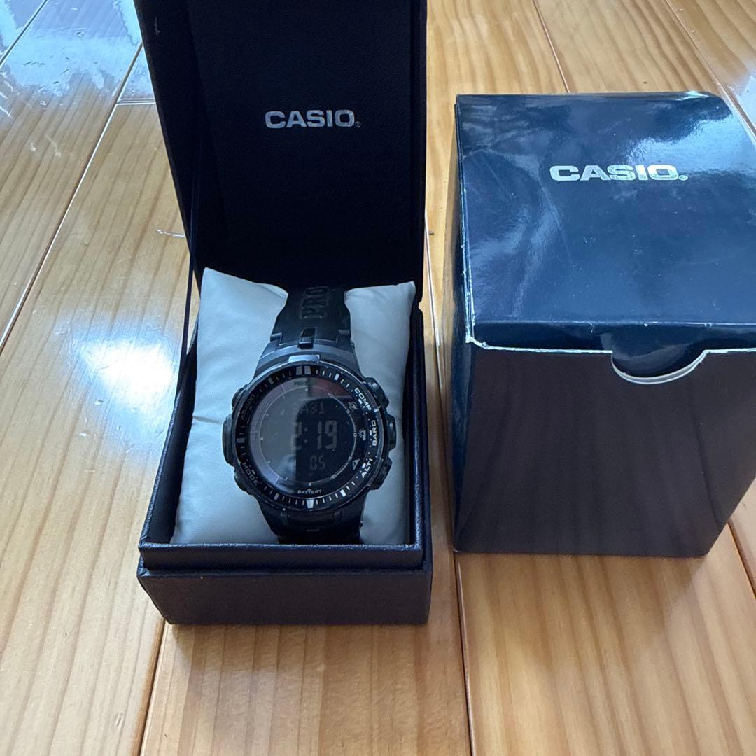 Used CASIO PRO TREK PRW-3000