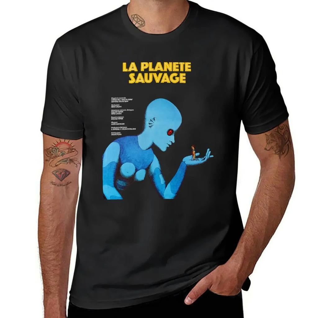 Fantastic Planet La Planete Sauvage Tshirt Anime Figures Anime T Shirts For Unisex Graphic