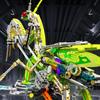 Mantis Bauspielzeug-Set Ausstellungsmodelle Insekten mit Verknüpfbare Gottesanbeterin Puzzle Mechanisches Spielzeug-Set Geschenk für Erwachsene Jungen
